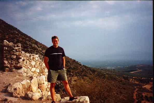 Jeff at Mycenae