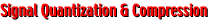 Signal Quantization and Compression