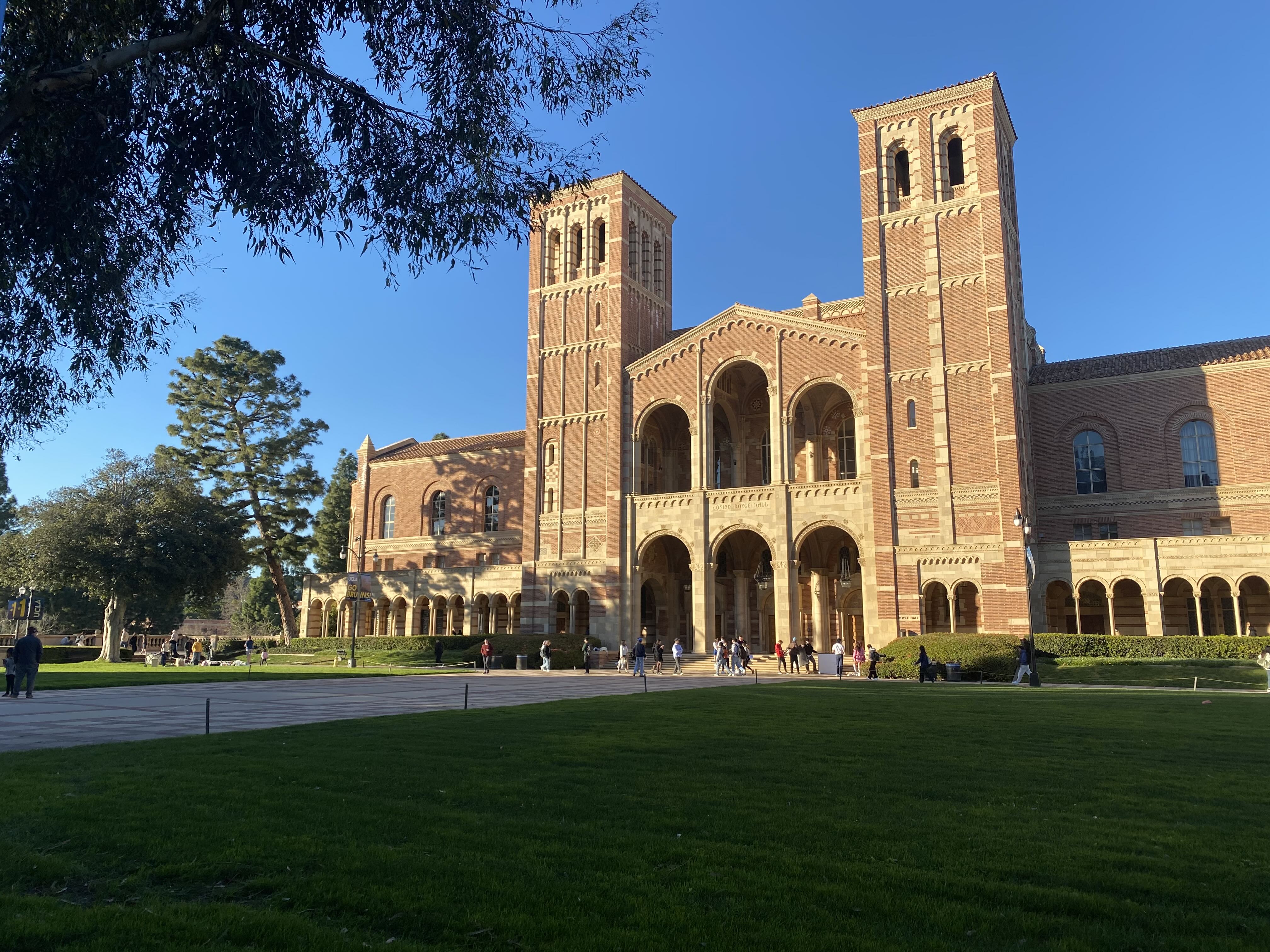 Royce Hall on the UCLA campus