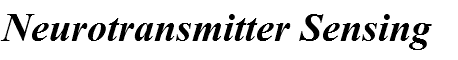 Neurotransmitter Sensing 