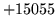 $ +15055$