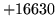 $ +16630$