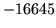 $ -16645$