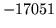 $ -17051$