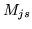 $ M_{js}$