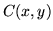 $ C(x, y)$