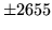 $ \pm 2655$