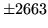 $ \pm 2663$