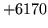 $ +6170$