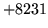 $ +8231$