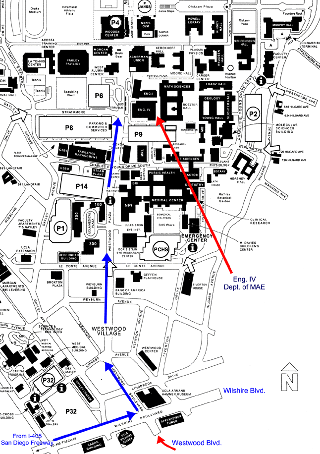 Ucla Campus Map Pdf United States Map